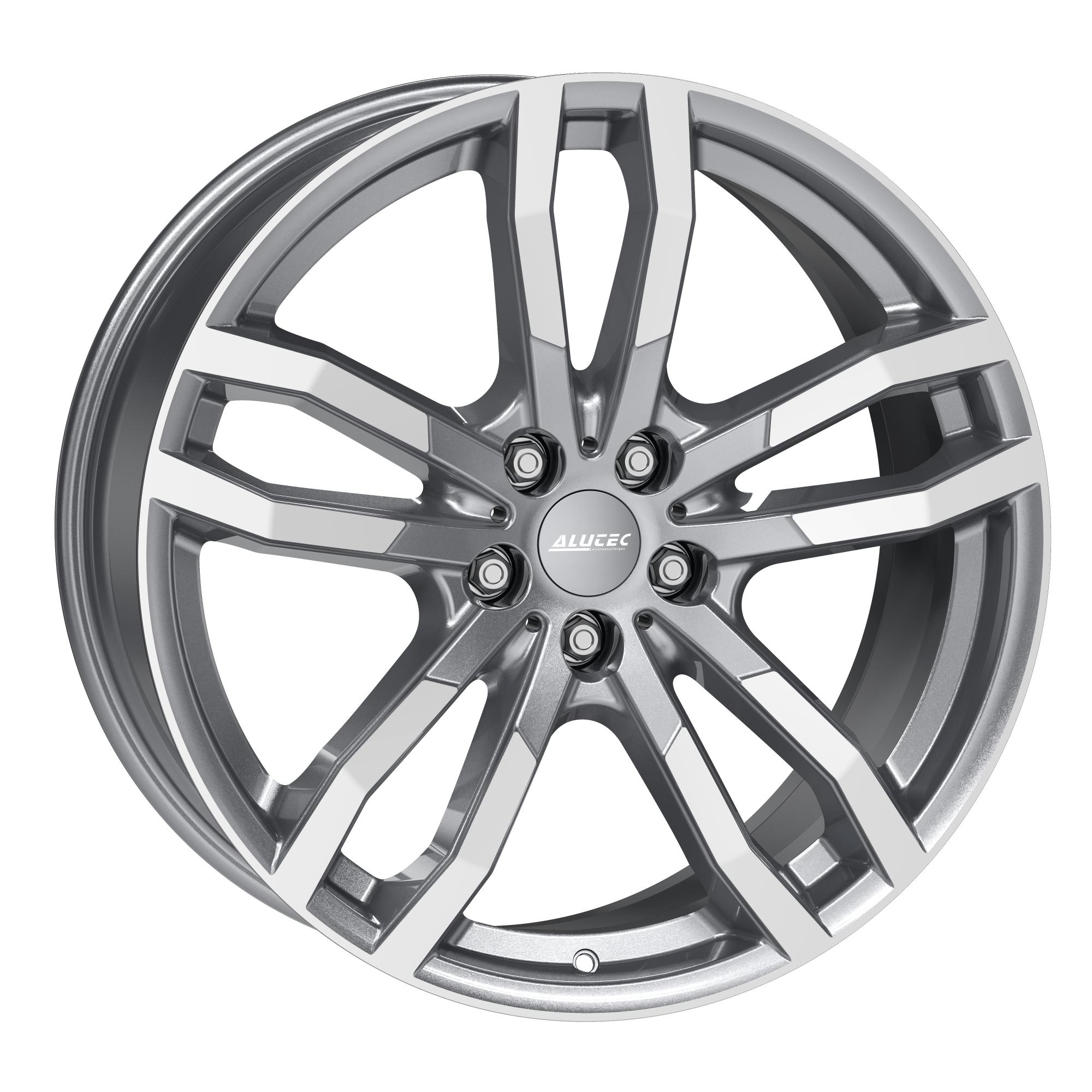 Jantă Aliaj ALUTEC DRIVE-X METAL GREY FRONTPOLIERT 9.5X21 5X120 ET22