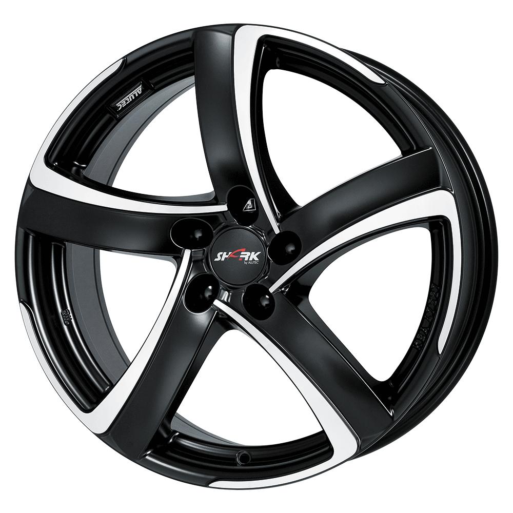 Jantă Aliaj ALUTEC SHARK RACING SCHWARZ FRONTPOLIERT 7.5X17 5X112 ET47