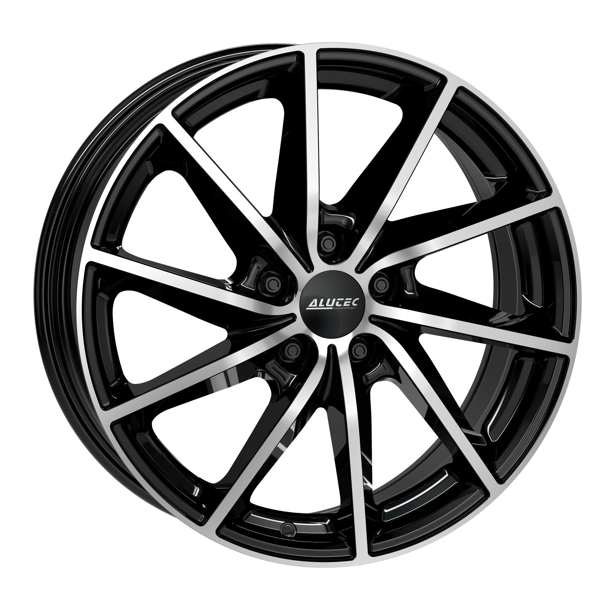 Jantă Aliaj ALUTEC SINGA DIAMANT-SCHWARZ-FRONTPOLIERT 6X15 4X108 ET23