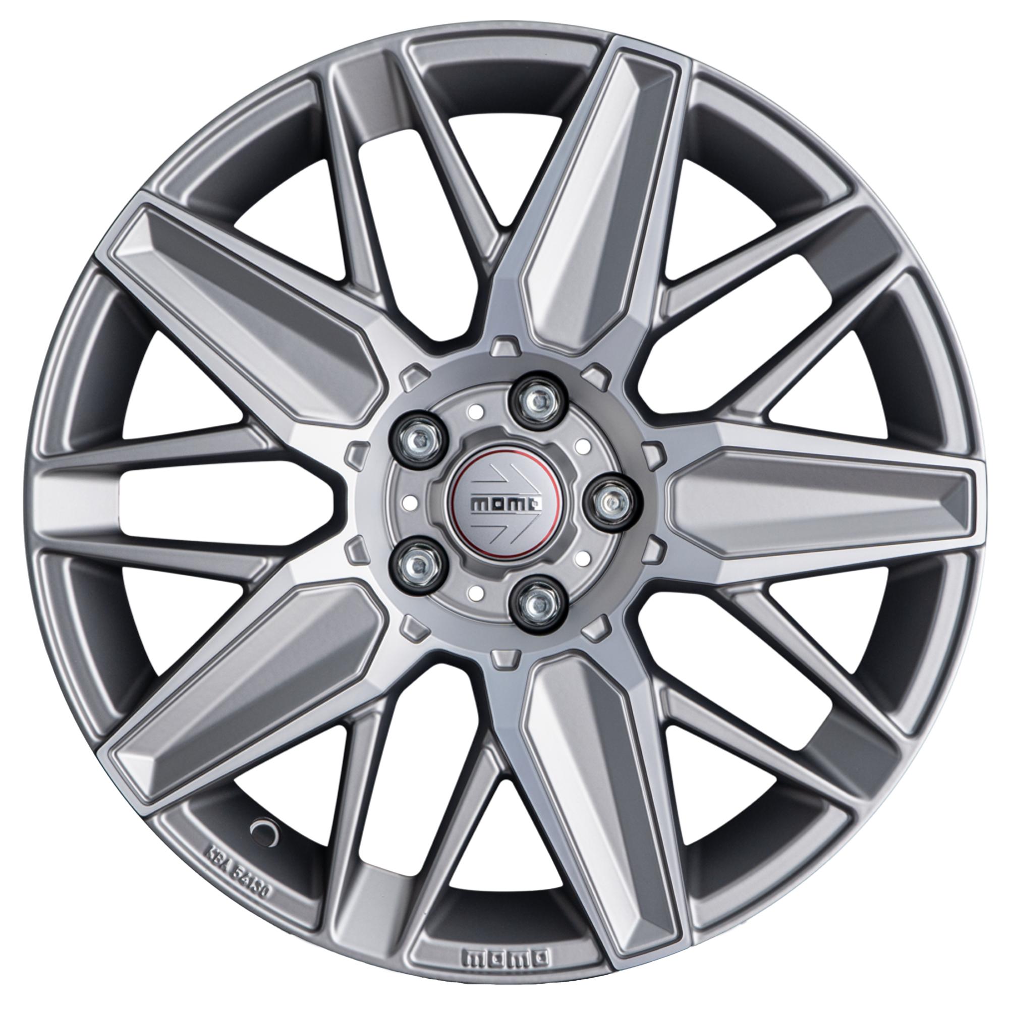 Jantă Aliaj MOMO Evoluzione Matt Titan Silver Polished 8X18 4X108 ET30