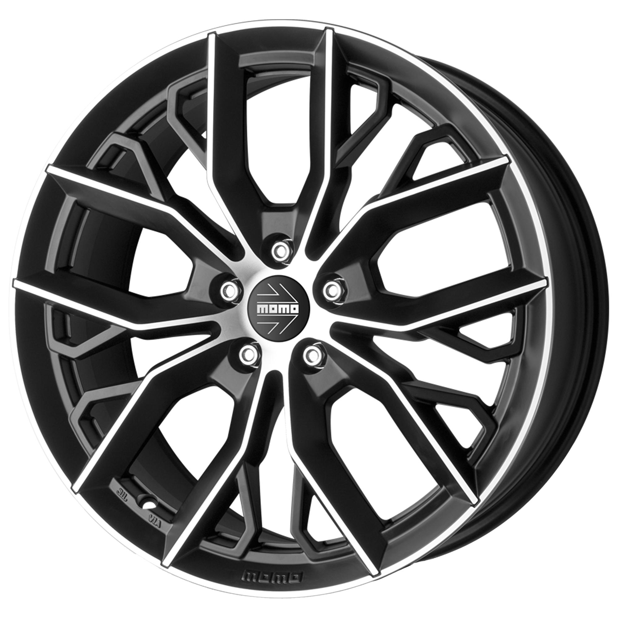 Jantă Aliaj MOMO Massimo MATT BLACK POLISHED 7.5X17 5X120 ET34
