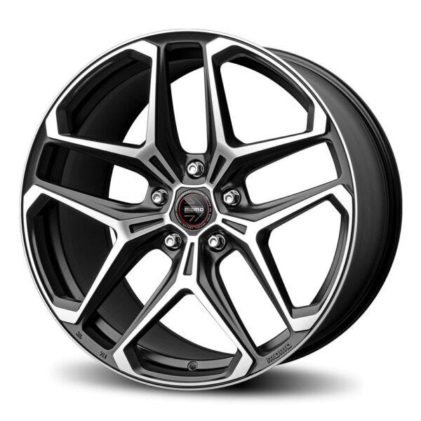 Jantă Aliaj MOMO RF-04 MATT BLACK POLISHED 9X20 5X112 ET26