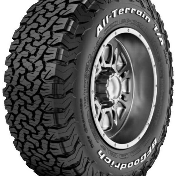 265/70R16 121/118S ALL TERRAIN T/A KO2 LT LRE RWL MS 3PMSF (E-9.2) BFGOODRICH